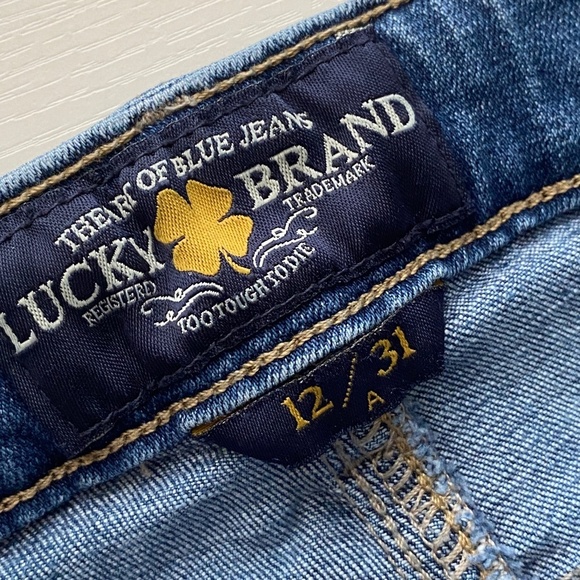 Lucky Brand Hayden High Rise Skinny Jeans Medium Wash Sz 12/31 - Picture 9 of 14